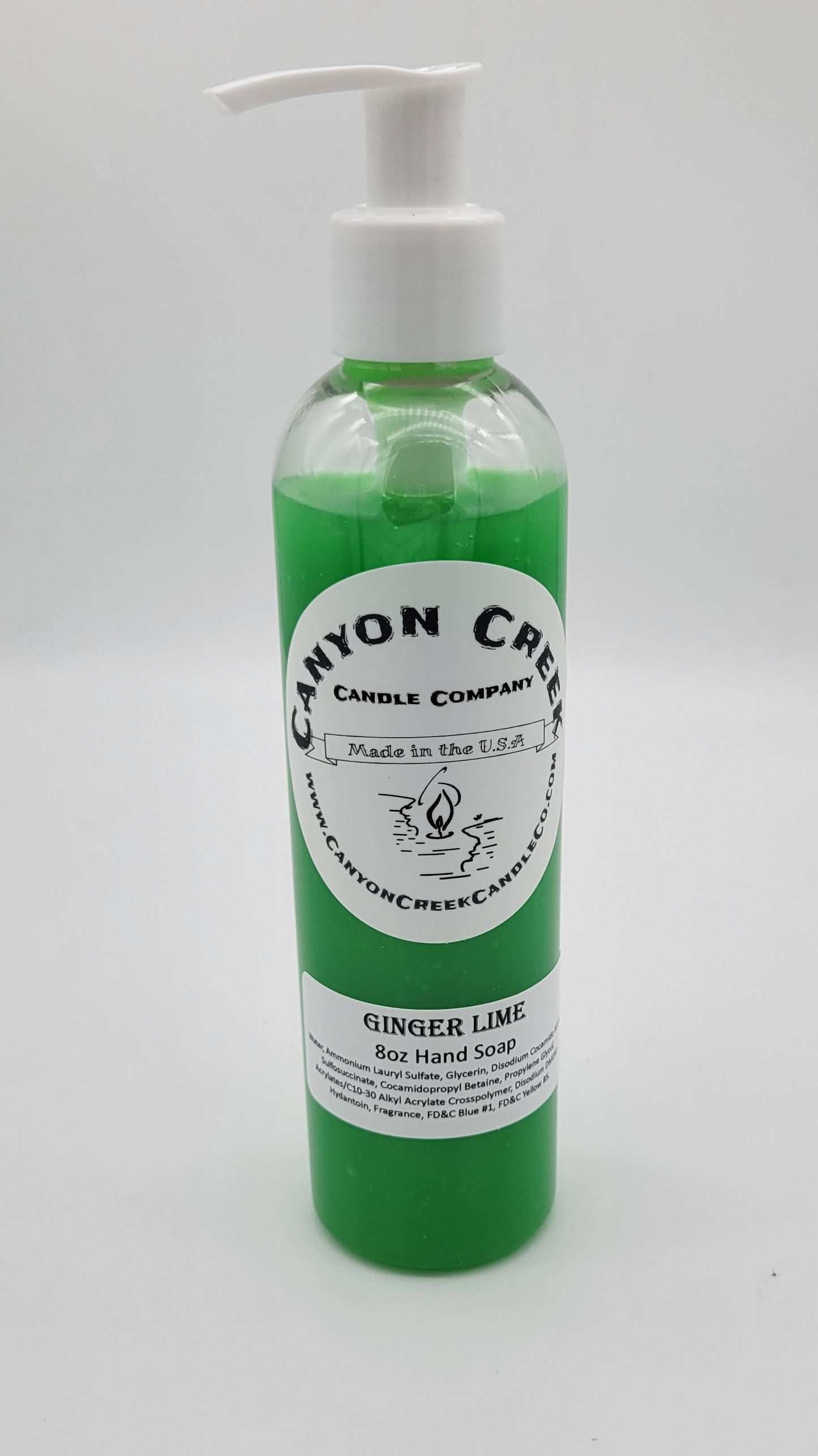Ginger Lime 8oz Hand Soap