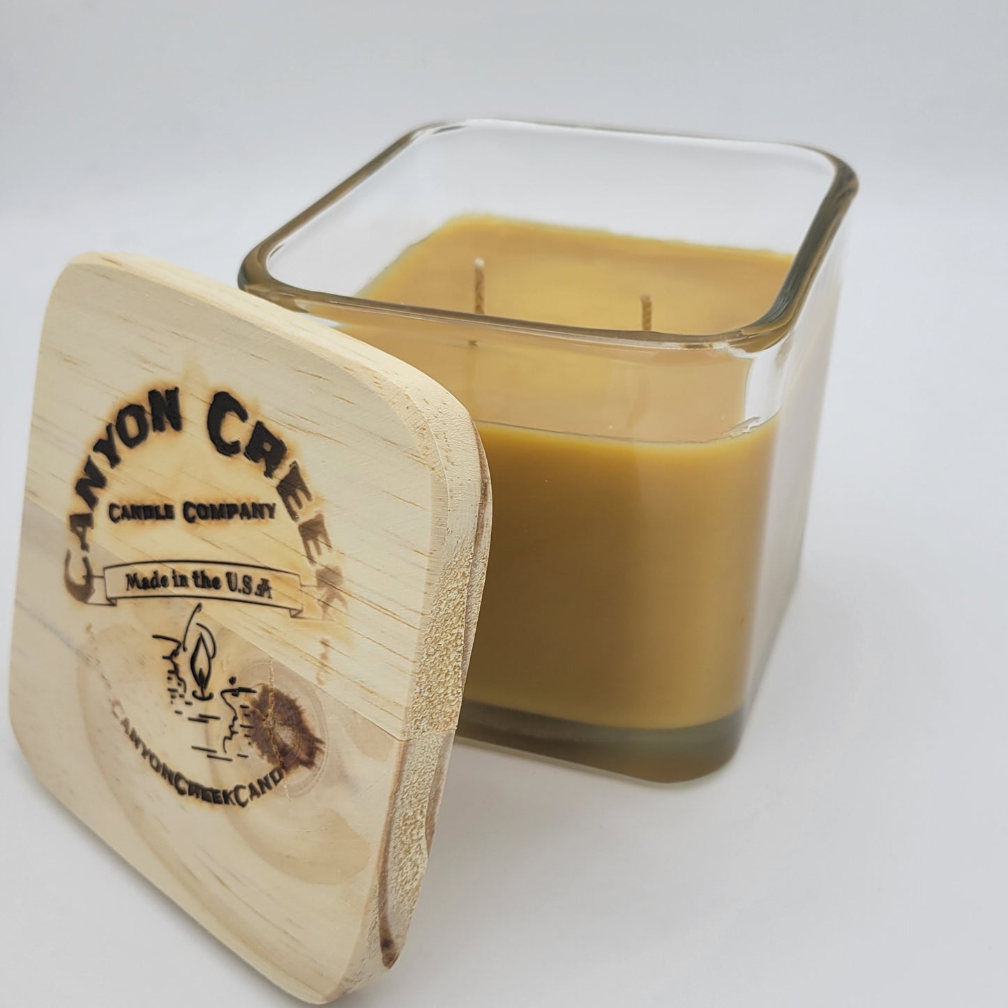 Banana Nut Bread 14oz cube jar candle