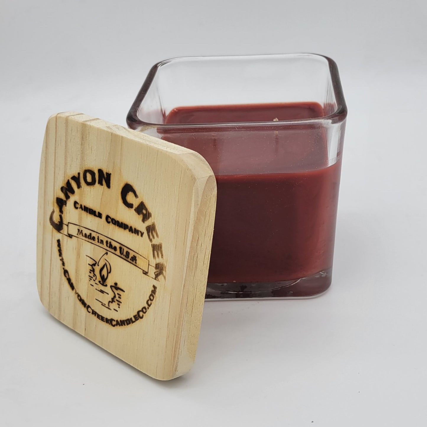 Autumn Walk 14oz cube jar candle