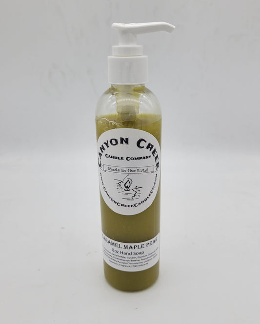 Caramel Maple Pear 8oz Hand Soap