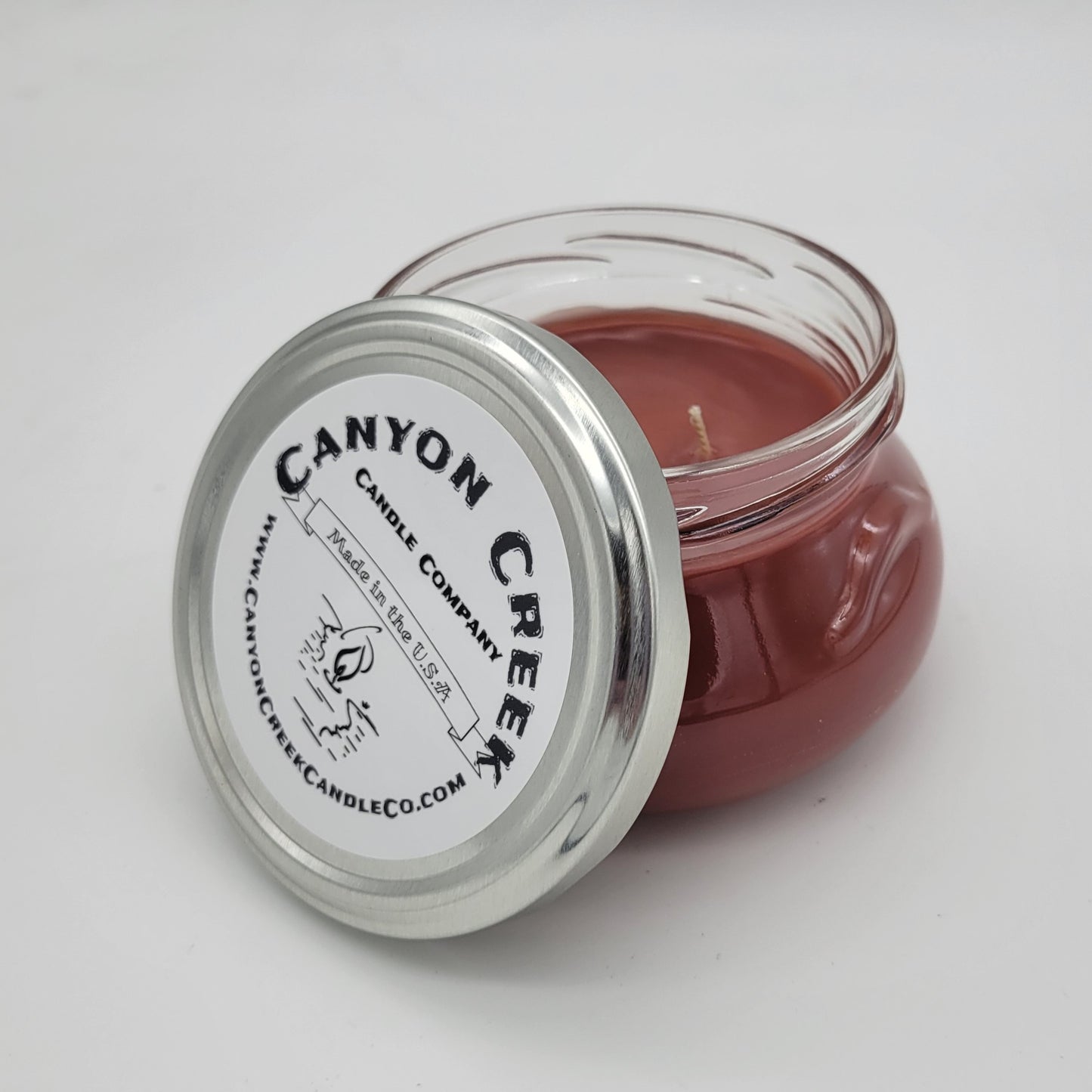 Cherry Tobacco 6oz jar candle