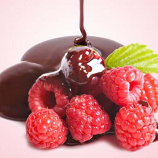 Raspberry Chocolate 14oz cube jar candle