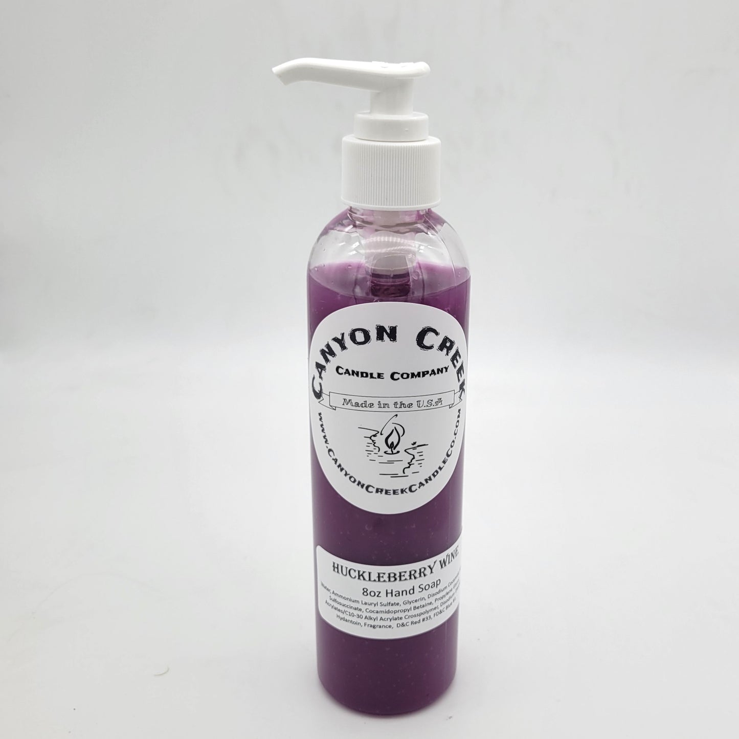 Huckleberry Wine 8oz Hand Soap