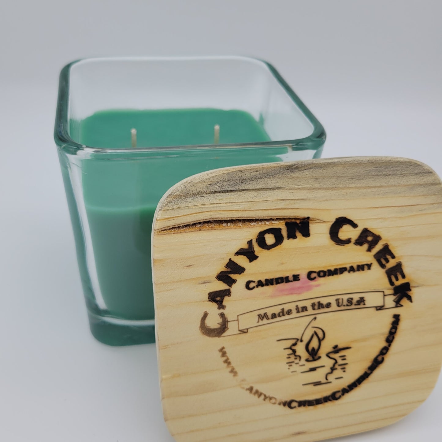 Lime & Cilantro 14oz cube jar candle