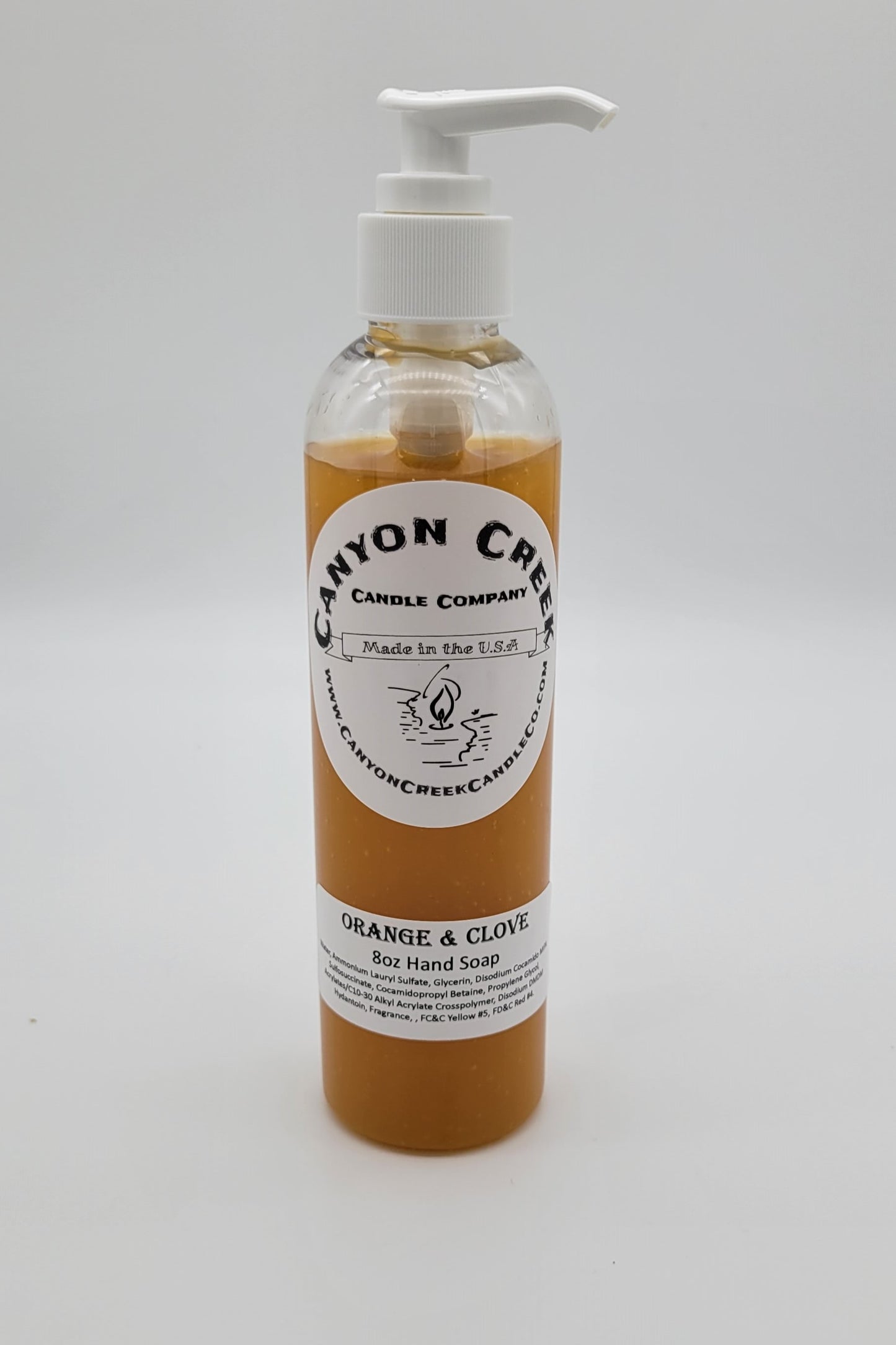 Orange & Clove 8oz Hand Soap