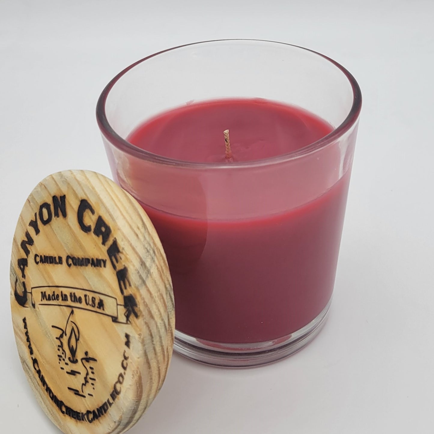Peppermint Mocha 8oz tumbler jar candle