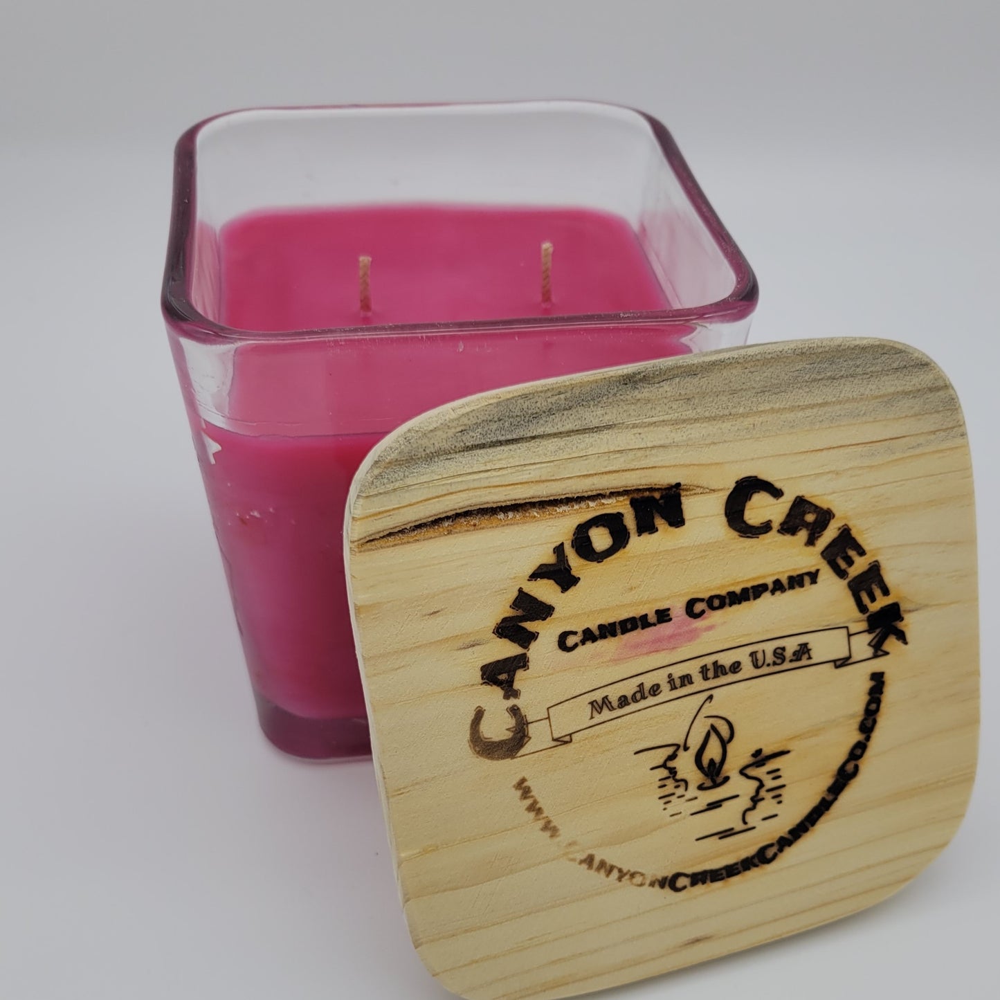 Sea Salt & Orchid 14oz cube jar candle