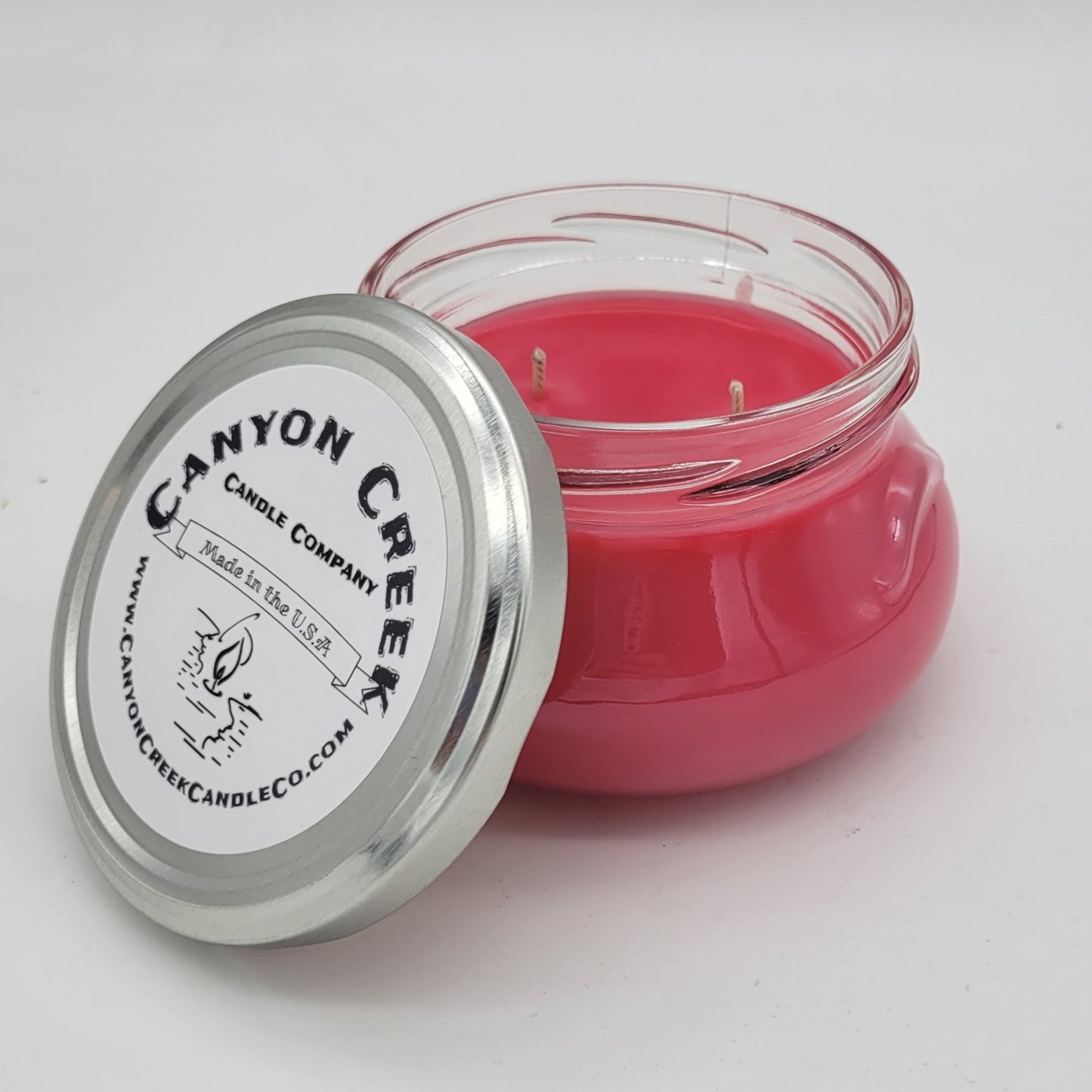 Smoky Rose 6oz jar candle