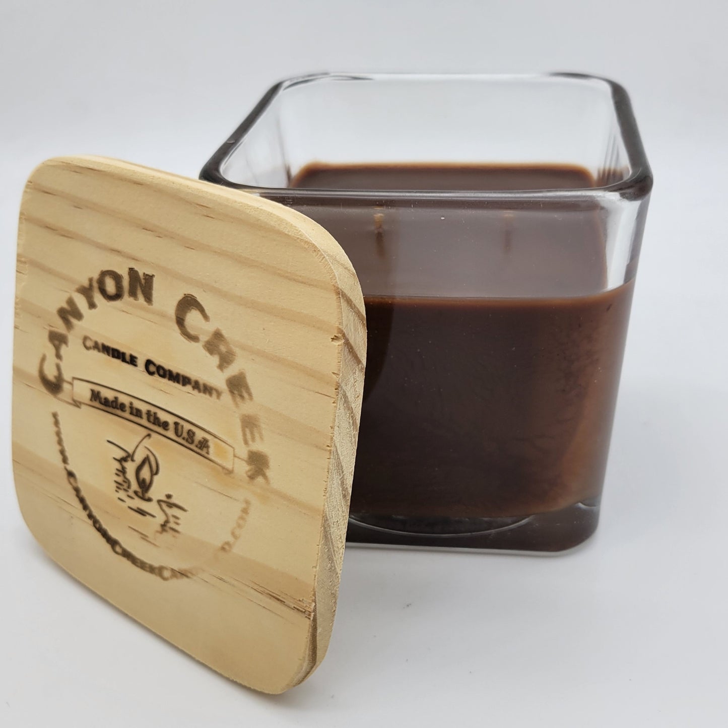 Coffee Shop 14oz cube jar candle