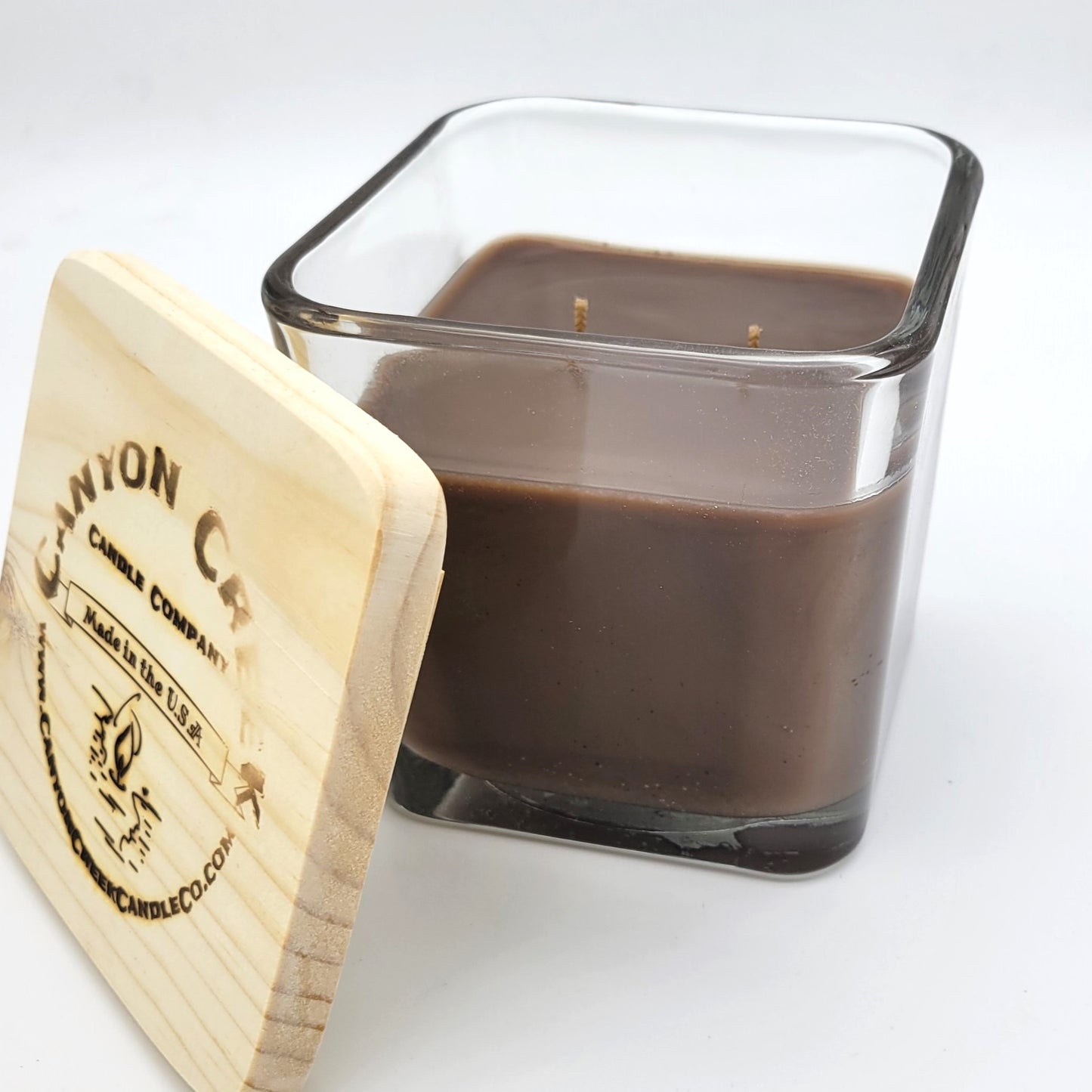 Nutmeg & Spice 14oz cube jar candle