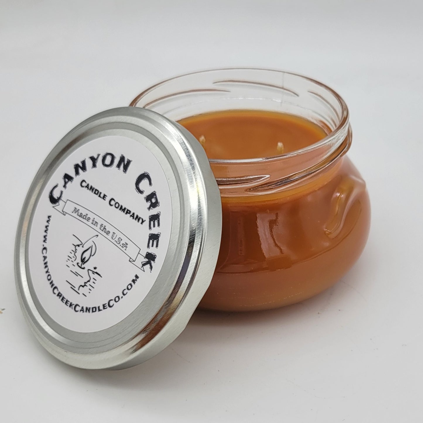 Pumpkin Caramel Crunch 6oz jar candle