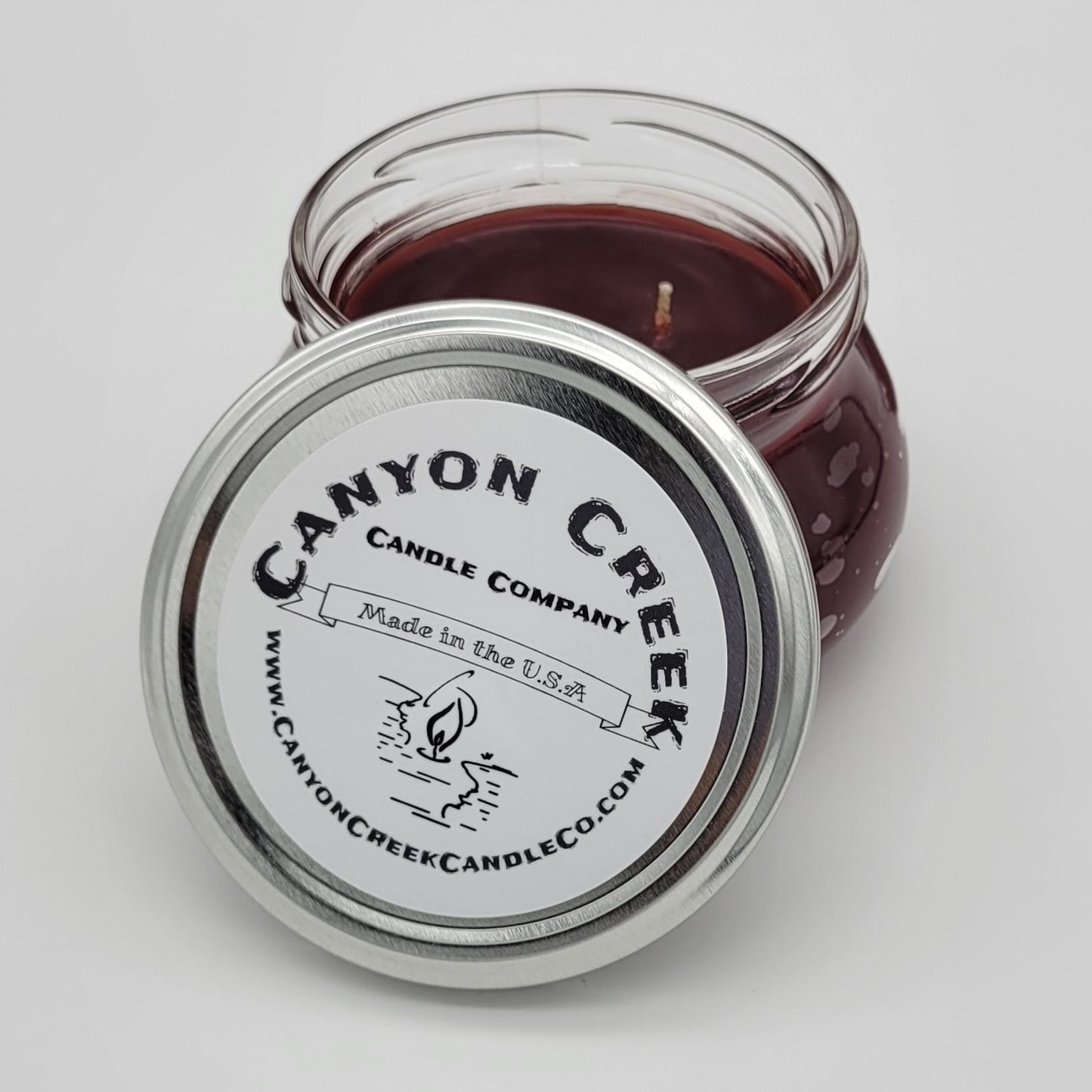 Raspberry Chocolate 6oz jar candle