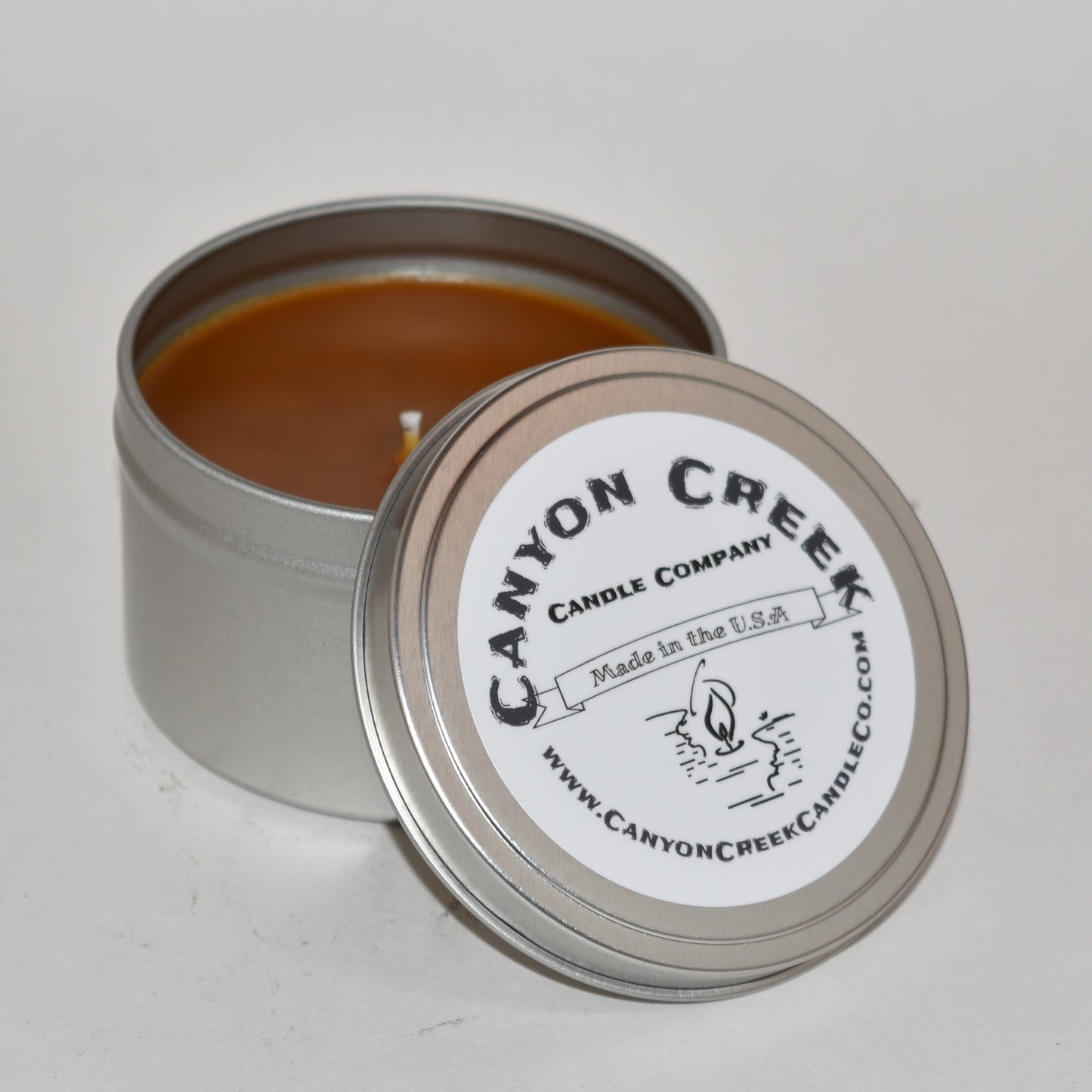 Cinnamon Vanilla 6oz tin Fundraiser Candle
