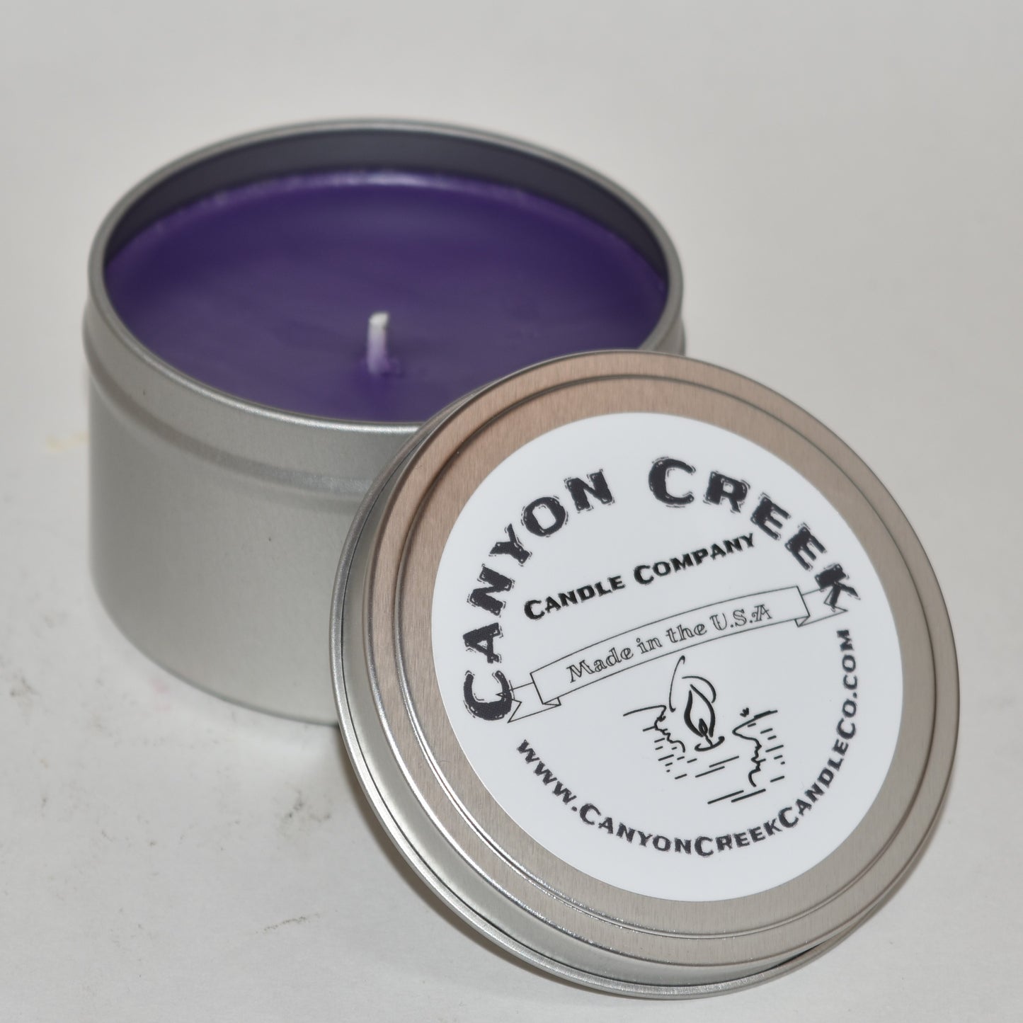 French Lilac 6oz tin Fundraiser candle