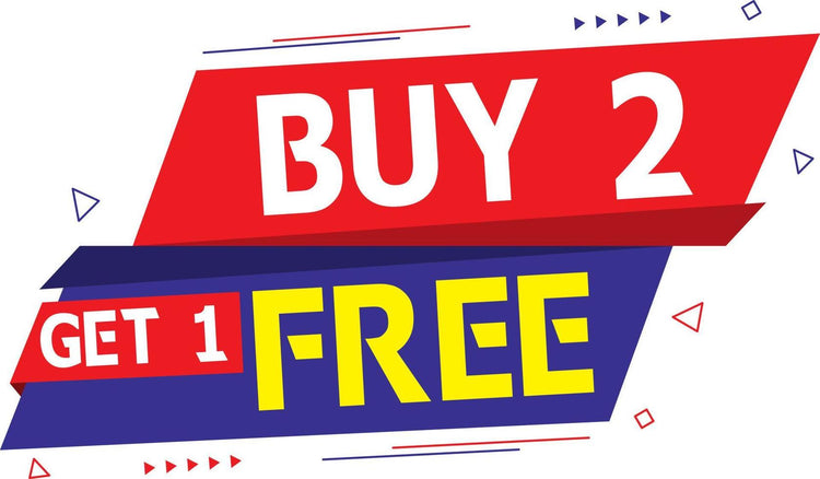 Spring Sale! Buy two get one free!