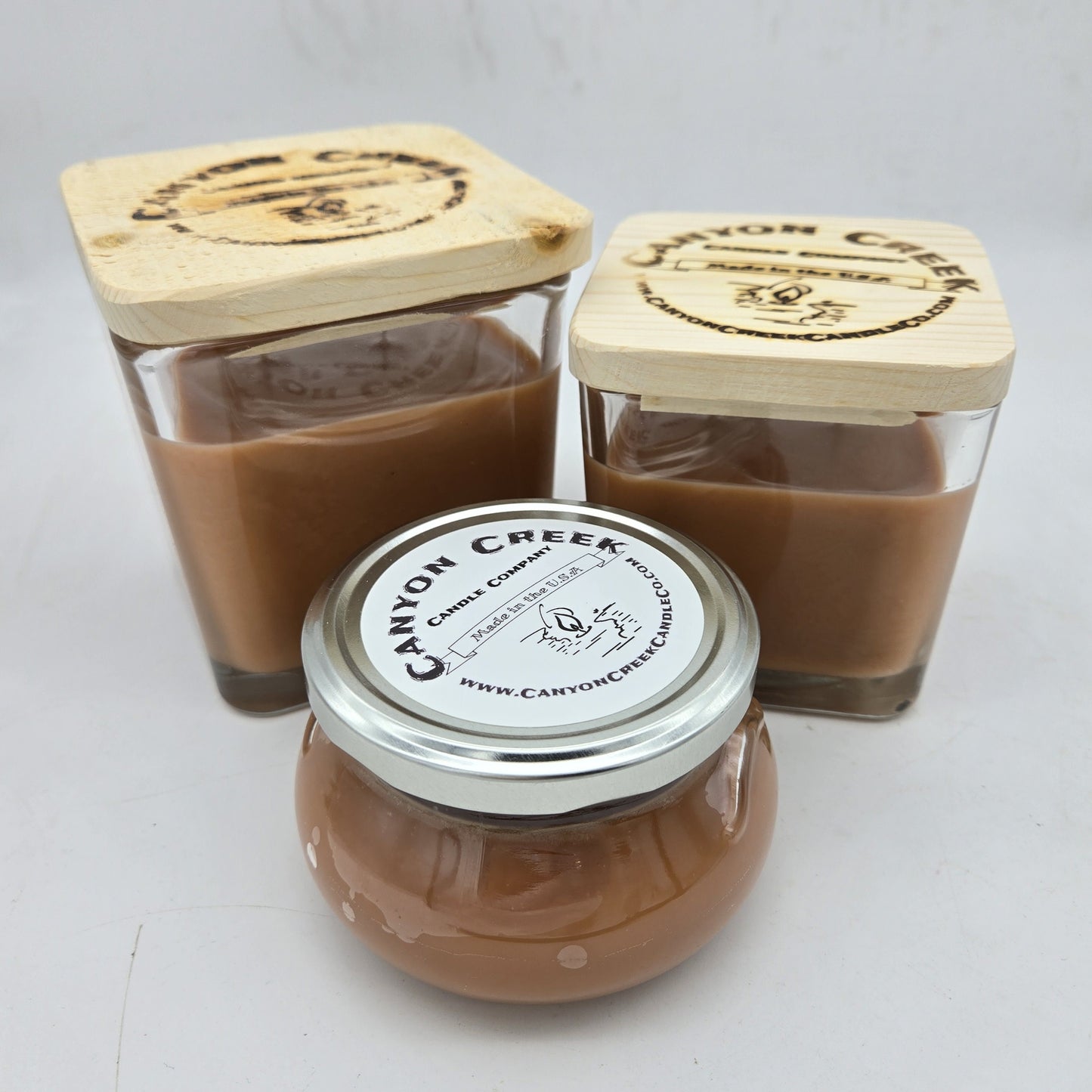 Salted Caramel Apple candle