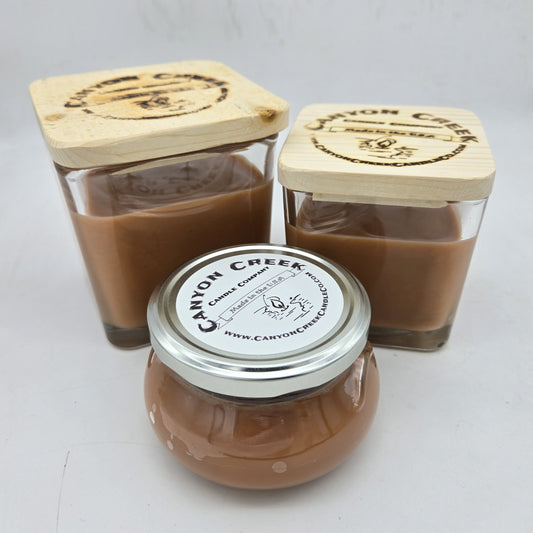 Salted Caramel Apple candle
