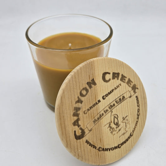 Amber Coconut 8oz tumbler jar candle
