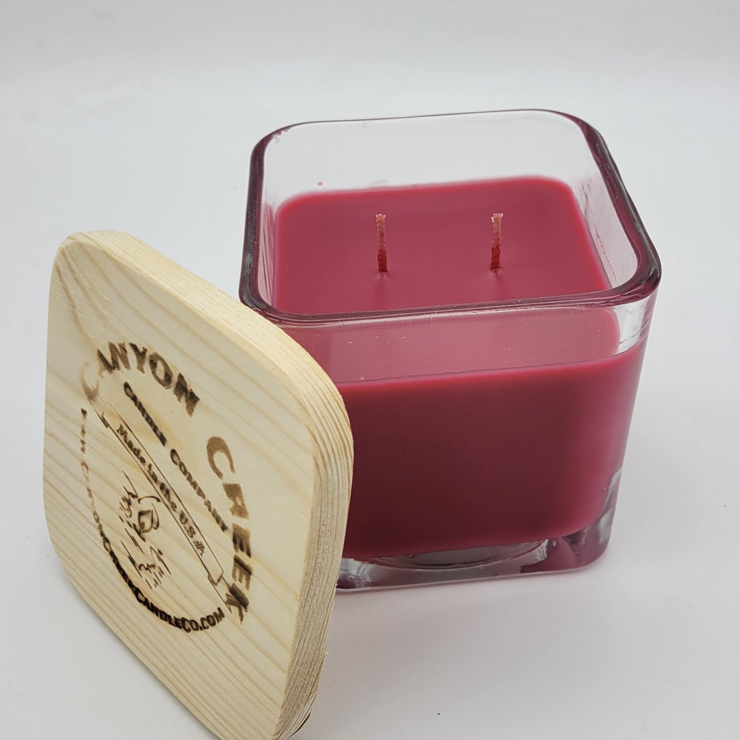 Mulberry 14oz cube jar candle