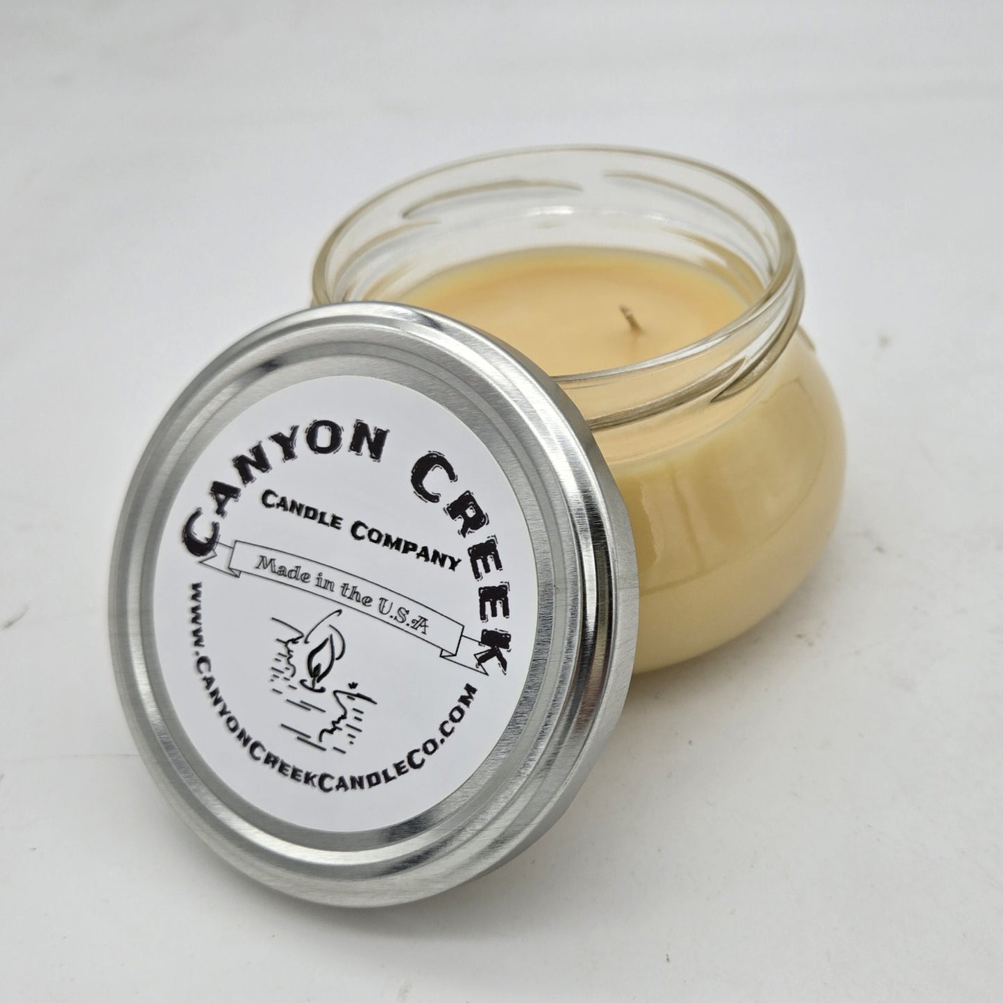 Santa's Whiskers candle