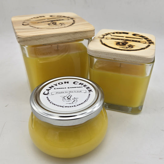 Sunflower candle