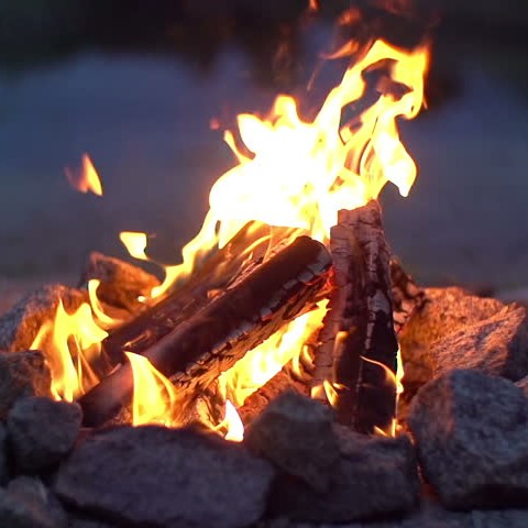 Campfire 9oz jar candle