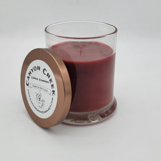Raspberry Chocolate 8oz jar candle