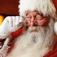 Santa's Whiskers candle