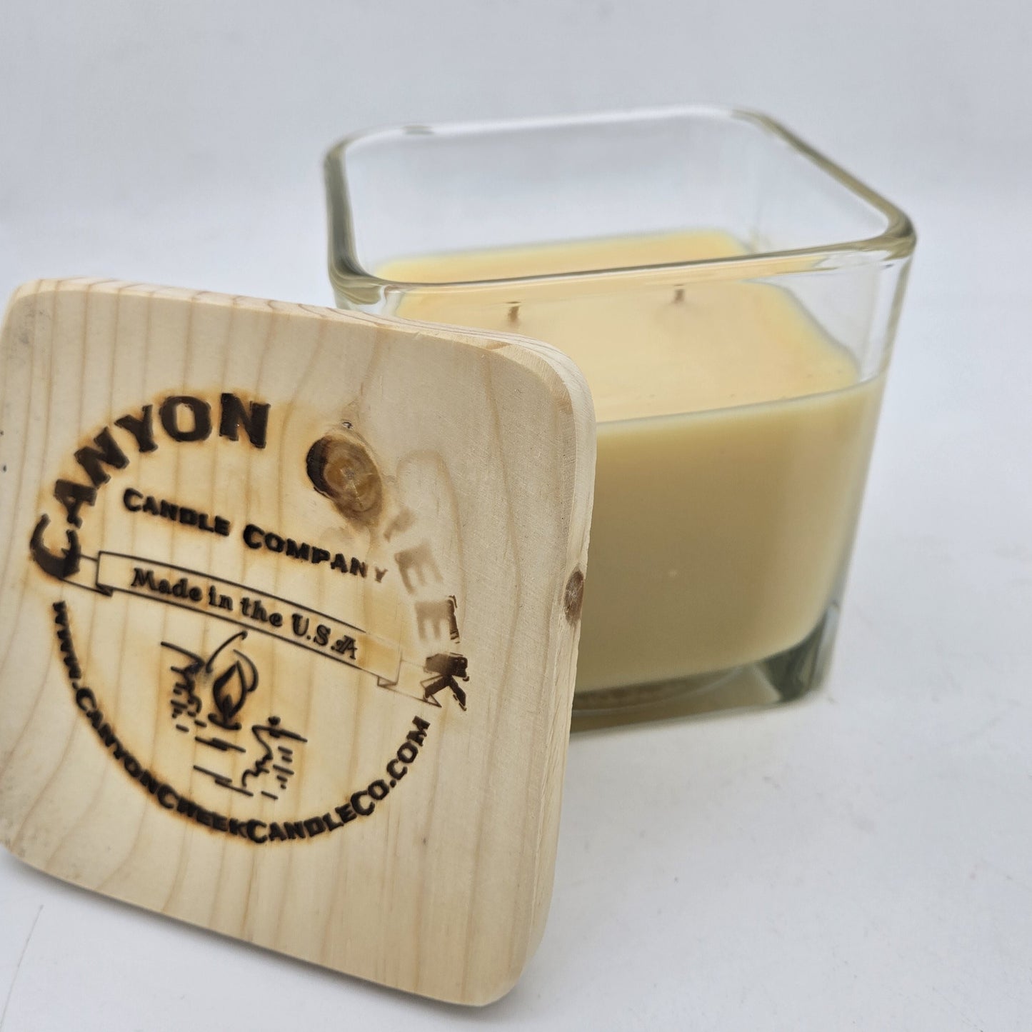 Santa's Whiskers candle