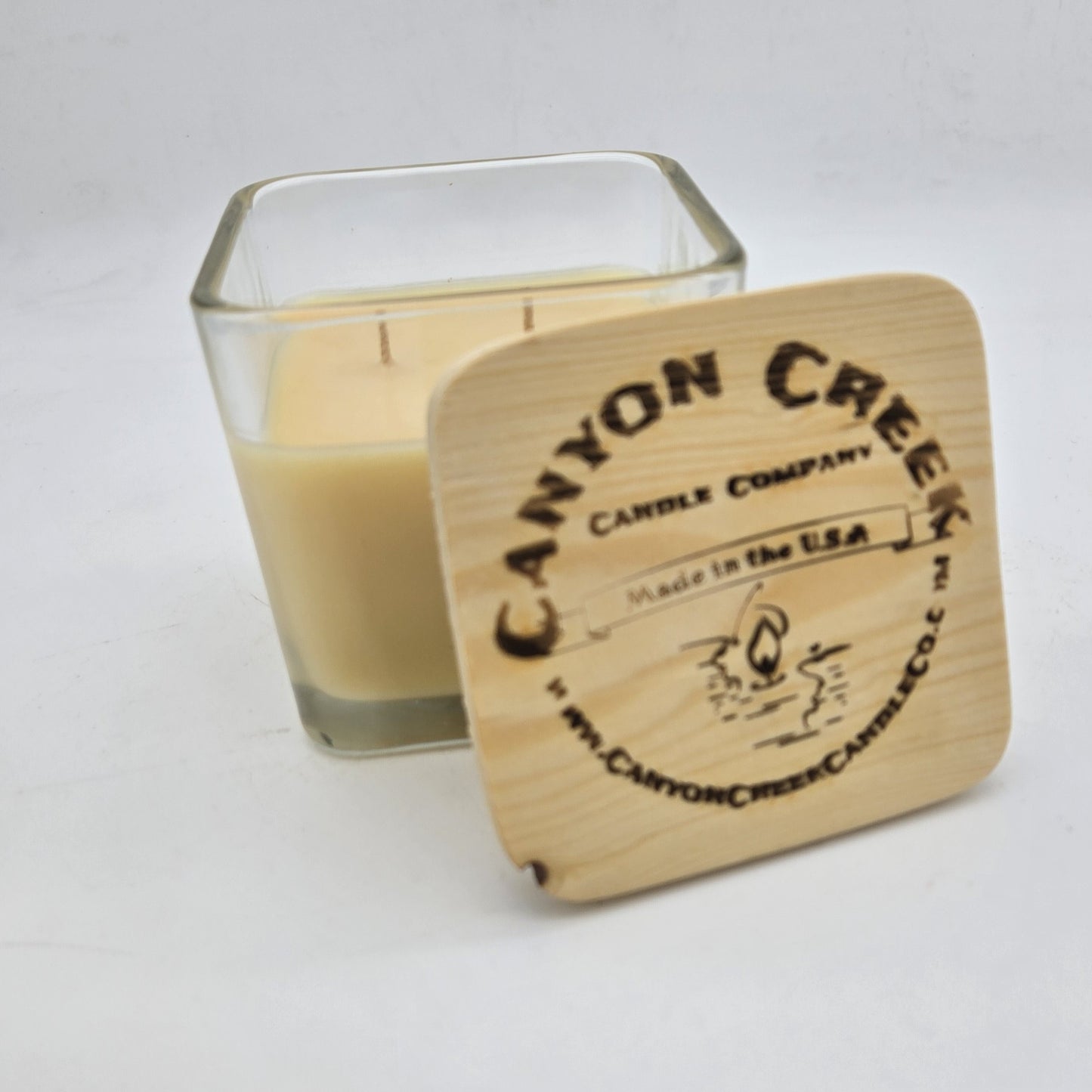 Santa's Whiskers candle