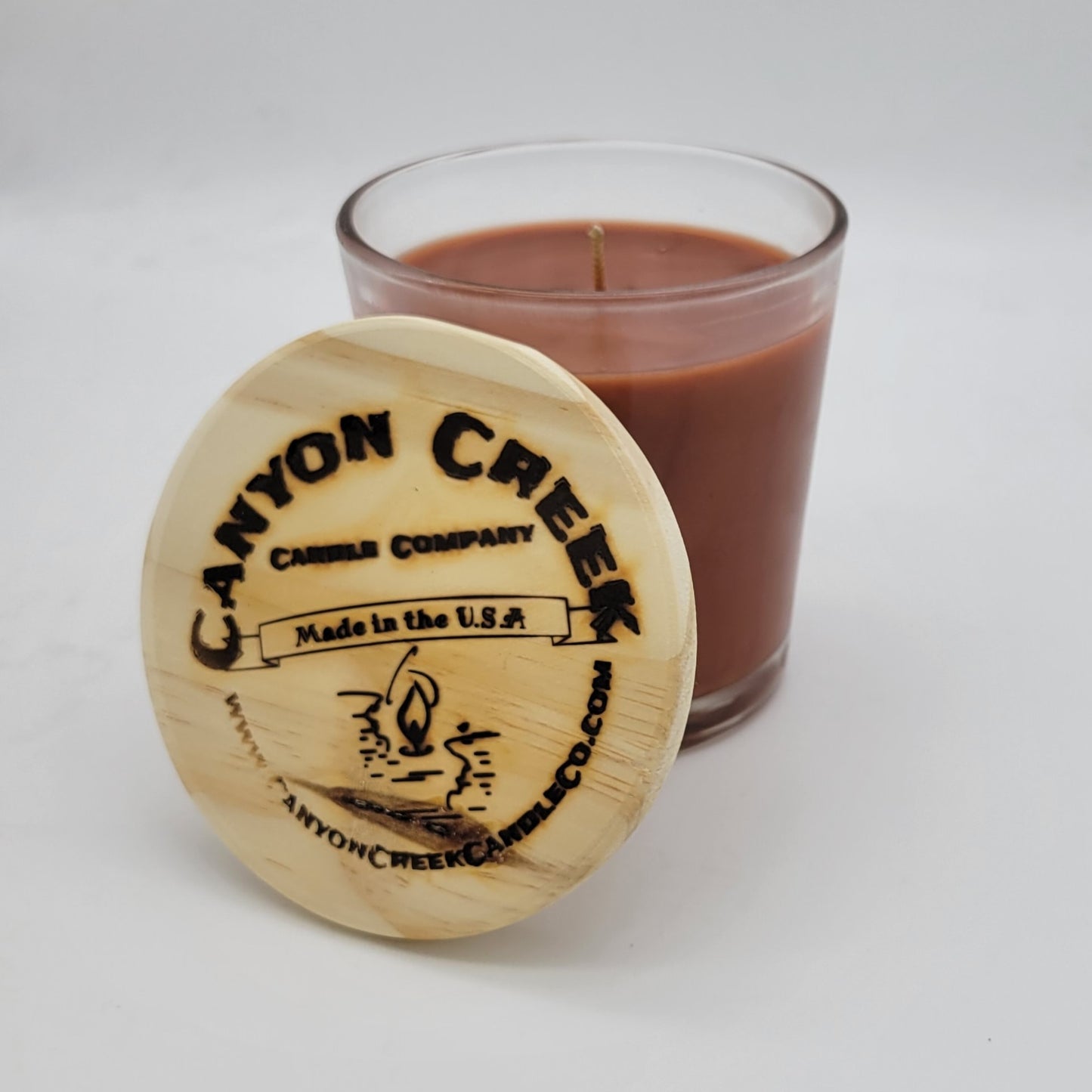 Spiced Caramel Coffee 8oz tumbler jar candle