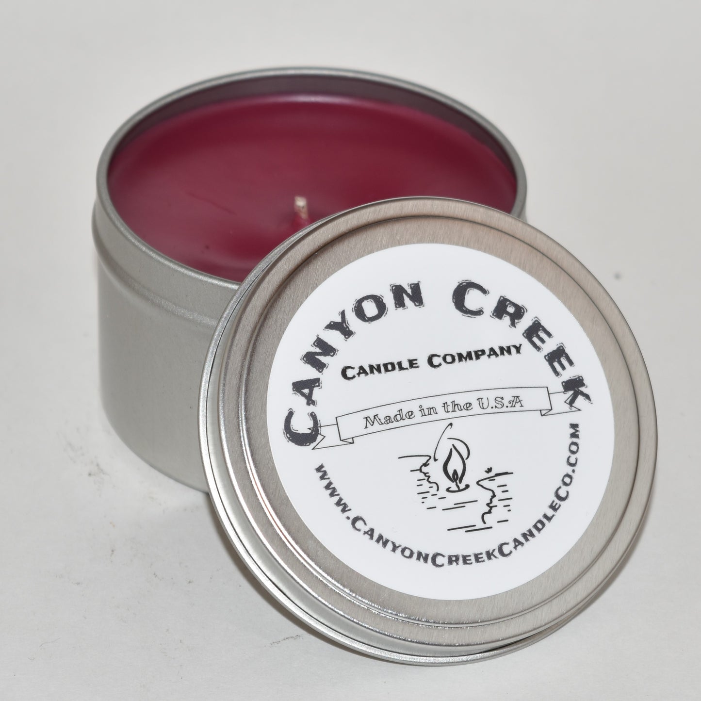 Wild Huckleberry 6oz tin Fundraiser Candle